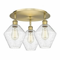 Innovations Lighting - Cindyrella - 3 Light Flush Mount In Industrial Style-11