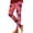 Hot Pink, variant on Thanksgiving Leggings For Women Maple Leaf Pumpkin Print High Waisted Tummy Control Graphic Funny Workout Gym Stretchy Yoga Pants,XXL,Navy
