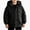 Black, variant on NORO ARK Kids Coat Hooded Quilted Winter Jacket (5-15 Years) Warm Polyester Coat Orange Size 9