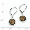 thumbnail image 2 of Primal Silver Sterling Silver Rhodium Smoky Quartz Earrings, 2 of 4