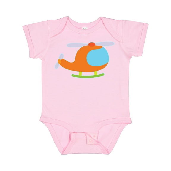 Inktastic Helicopter Cute Flying Boys or Girls Baby Bodysuit