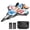 Blue, variant on Drones for Kids Mini Stunt Remote Control Airplane, Lightweight Foam Design Plane with 2.4GHz Headless Mode Gliding, One-Key Takeoff, 2 Batteries