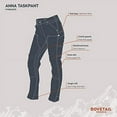 thumbnail image 2 of Dovetail Workwear Womens Anna Taskpant Painters White Canvas, 2 of 4
