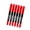 Red, variant on PCB Marking Antistatic Permanent Marker Pens 6 Pack, Double Ended Fine Tip Set for Cleanroom and Electronics Work