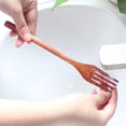 thumbnail image 3 of Travel Utensils For Outdoor Adventures, Nanmu Wood Silverware Set With Smooth Surface And Lightweight Design, No Scratch Surfaces And Easy To Carry, 3 of 6
