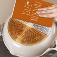 thumbnail image 6 of Fall Halloween Kitchen Towel Set of 2 Fall Pumpkin Striped Kitchen Maple Leaf Hand Towel Kitchen Dish Towel Thanksgiving Dishwashing Bathroom Hand Towel Halloween Decorations, 6 of 6