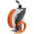 thumbnail image 4 of Retractable Air Hose Reel, 3/8 IN x 50FT Hybrid Air Hose Max 300 PSI, Air Compressor Hose Reel with 5 ft Lead in, Ceiling/Wall Mounted Air Hose Reel,Heavy Duty Air Tool$$Tools & Hardware, 4 of 14