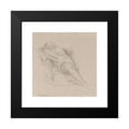 thumbnail image 2 of Theodor Richard Edward von Holst 15x15 Black Modern Framed Museum Art Print Titled - Man Sleeping (1844), 2 of 5