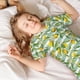 thumbnail image 5 of Balery Lemon Conjunto de Pijama Infantil de Manga Corta con Estampado – Ropa de Dormir de Algodón Suave-3X-Large, 5 of 6