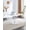 White, variant on Euroco 23.6" Small Dinning Table for 2 ,Mid-Century Tulip Table with Metal Pedestal Base,Modern Leisure Table for Small Space Kitchen Dining Room,White