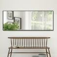 thumbnail image 4 of NeuType 51"x16" Black Full Length Mirror Floor Mirror, 4 of 7