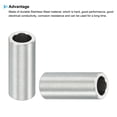 thumbnail image 4 of M4 Stainless Steel Spacers, 10 Pcs Metal Spacer Stainless Steel 4.1mm ID x 6mm OD x 14mm L Screw Standoff, 4 of 5