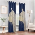 thumbnail image 6 of Cat Side Blackout Curtain Panels Drapes Privacy Assured with Light Filtering Curtains for Living room Bedroom Bathroom Window, 6 of 6