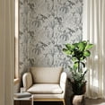 thumbnail image 3 of Tempaper Willow Grey Peel and Stick Wallpaper, 20.5" x 16.5', 3 of 6