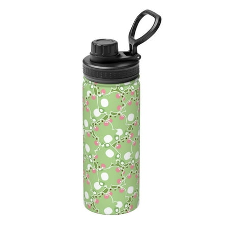 

Ocsxa Cute Frog2 Print 18oz Stainless Steel Water Bottle Unisex Water Bottle Insulated Sports Water Cup Flask for Cold Water Drinks/Sports/Travel/Car/School