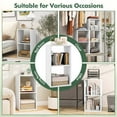 thumbnail image 6 of Costway 2-Cube Bookcase Open Back Bookshelf with Anti-tip Kit Modern Style Organizer, 6 of 10