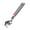 Dark Gray, variant on Self Adjusting Pipe Wrench - Heavy Duty Alloy Steel, 6-inch, 3-Sided Tooth Design for Plumbing, Automotive & Carpentry Work