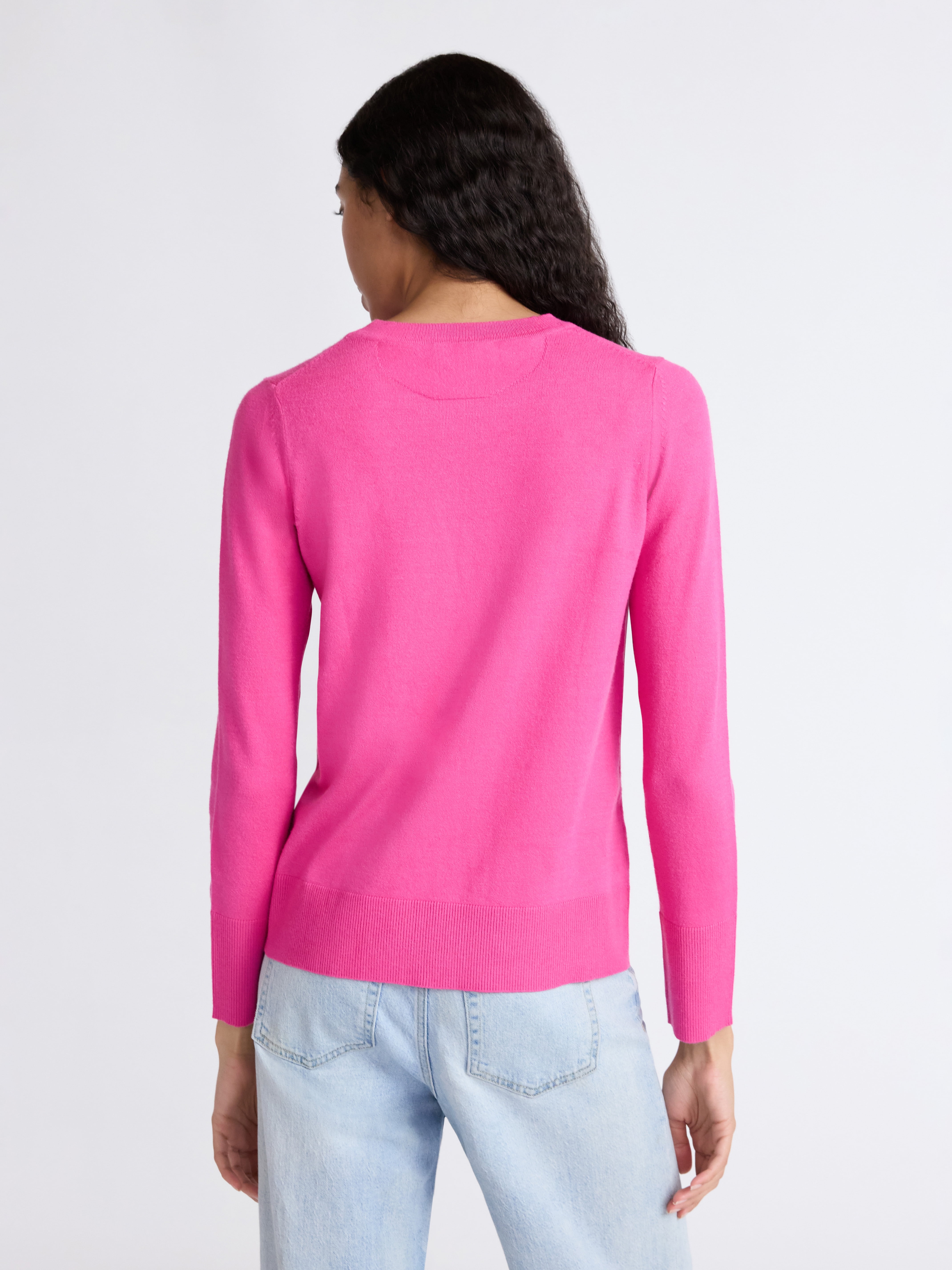 Free Assembly Women's and Women's Plus Cozy Yarn Crewneck Sweater with Long Sleeves. Lightweight, Sizes XS-4X