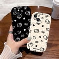thumbnail image 2 of Matte Black Wave TPU Phone Case for Samsung Galaxy S/A Series with Anti-Slip, 2 of 9