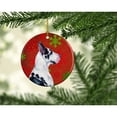 thumbnail image 2 of Carolines Treasures LH9326-CO1 Great Dane Red Snowflake Holiday Christmas Ceramic Ornament, Multicolor, 2 of 3