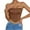 Brown Tank Tops for Women, variant on BVnarty Women's Camisole Longline Bralette Summer Crop Tops Soft Comfy Cami Vacation Clothes Juniors Going out Tops Vintage Corset Strappy Bandeau Bra Tanks Spaghetti Strap Cami Hot Pink L
