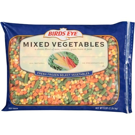 Birds Eye Mixed Vegetables, 5 lb - Walmart.com