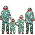 thumbnail image 1 of Baikeli Pyjamas de Noël pour la Famille 2024 - Pyjamas de Noël en Famille Xmas des Fêtes, Hauts Rouges à Imprimé Mignon + Pantalons Longs à Carreaux, Tenue d'Intérieur, 1 of 4