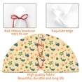 thumbnail image 4 of Rateoe Sea Turtle And Whale Print Christmas Tree Skirt 30" for Xmas Holiday New Year Party Circle Tree Mat Ornaments Decoration, 4 of 7