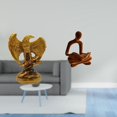 thumbnail image 2 of Escultura,Estatua de resina,figura decorativa para el hogar.,Esculturas de animales coleccionables,Figura de pensador abstracto,Estatua de pensador abstracto,decoración para el hogar, 2 of 8