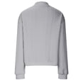 thumbnail image 5 of Women's Long Sleeve Oversized Zip Up Hooded Sweatshirt Casual Jacket With Drawstring And Pockets, 5 of 5