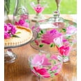 thumbnail image 5 of Golden Hill Studio Hand Painted Cosmopolitan Glasses Set of 2 - Polynesian Peony Collection - Hand Painted Glassware by USA Artists - Unique and Decorative Cosmos Glasses, Kitchen Table D√©cor, 5 of 5