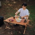 thumbnail image 4 of Estera de mesa de Camping de cuero PU multifunción resistente al calor impermeable para acampar, 4 of 9