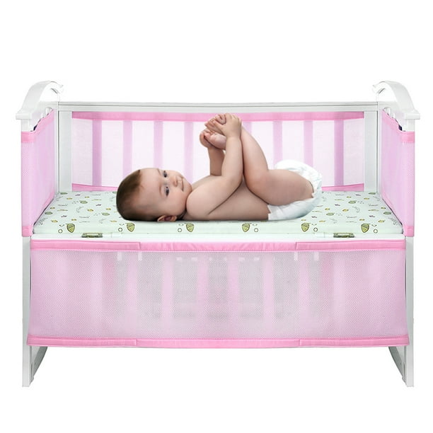 Baby Crib Bumper Pad Set Guard Liner Fence Bed Sleep Safety