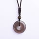 thumbnail image 2 of Joyas para collar con colgante de cristal de obsidiana dorada colorida de Ujin Ice 7A, 2 of 6