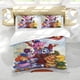 thumbnail image 5 of Aventuras de los Osos Gummi Conjunto de sábanas temático, trío de piezas, cómodo y amigable con la piel, diseño único, regalo de decoración para el hogar para familiares, amigos y fans,140cm *210cm, 5 of 6