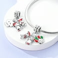 thumbnail image 6 of MULA Christmas Charm 925 Sterling Silver Cute Pet Pendant Fit Bracelet Necklace Gifts for Women, 6 of 6