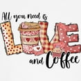 thumbnail image 3 of CafePress - All You Need Is Love And Coffee Long Sleeve T Shirt - Unisex Cotton Long Sleeve T-Shirt, 3 of 4