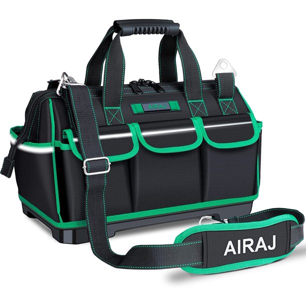 Airaj 16 in Tool Bag with Night Reflector Strip Large Oxford Bag
