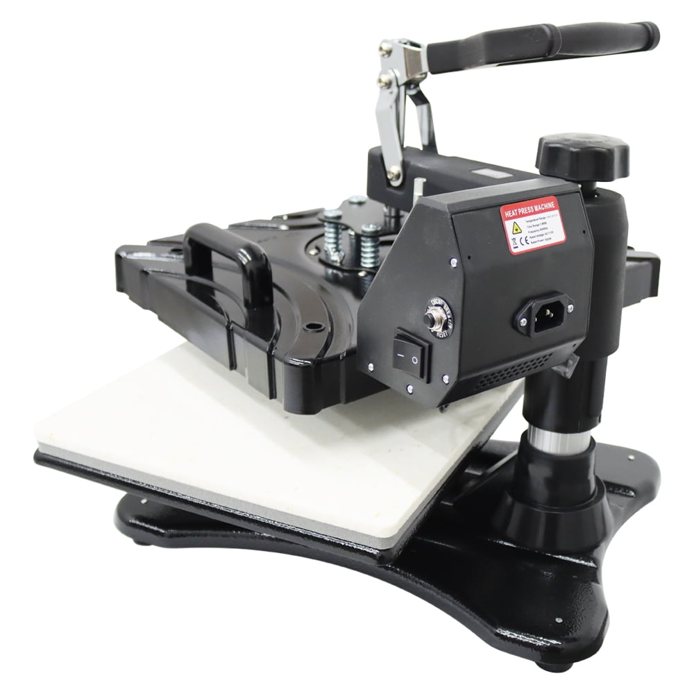 Techtongda 5in1 Combo Multifunction Heat Press Machine with Hat Mug Plate Cap T-Shirt Transfer Accessory Sublimation Machine