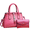 Rose, variant on Women's Fuchsia High-Quality Leather Crocodile 2-Piece Set - Tote/Crossbody + Wallet, Waterproof, Great for Gifting, Spring & Summer