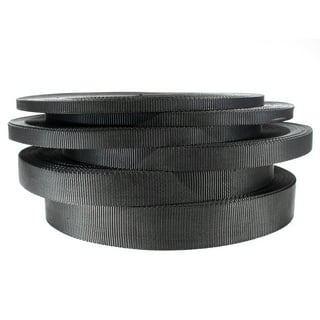 3/4 inch Buckles Straps Set 6 Yards 3/4 inch Black Nylon Webbing Strap 6 Pcs Plastic Buck