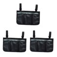 thumbnail image 1 of Bolsa organizadora Bewildely para reposabrazos de andador silla de ruedas Negro 31x19 cm, 1 of 1