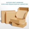 thumbnail image 3 of Caja de embalaje Color sólido Ángulo Embalaje Caja de papel corrugado Ropa portátil Almacenamiento de regalo Llevar Viajes domésticos Almacenamiento y organización del hogar Rojo 180x100x40mm Bewildely HA073124-08, 3 of 6