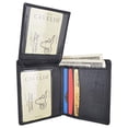 thumbnail image 2 of Cavelio Men's Premium Leather L-Shape Bifold Credit Card ID Holder Wallet, 2 of 18
