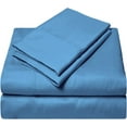 thumbnail image 2 of Universal After Berth Boating Sheet Set - Universal After Berth 600 TC Sheet Set - Egyptian Cotton - USA Boat Bedding - Boat After-Berth Bedding - Great Gift for Boaters - 8 Inch Drop,Medium Blue, 2 of 2