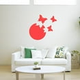 1 Set Large 3D Butterflies Wall Decor Butterfly Mirror Stickers