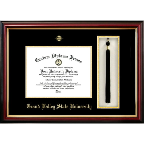 Grand Valley State University 7" x 9" Tassel Box and Diploma Frame