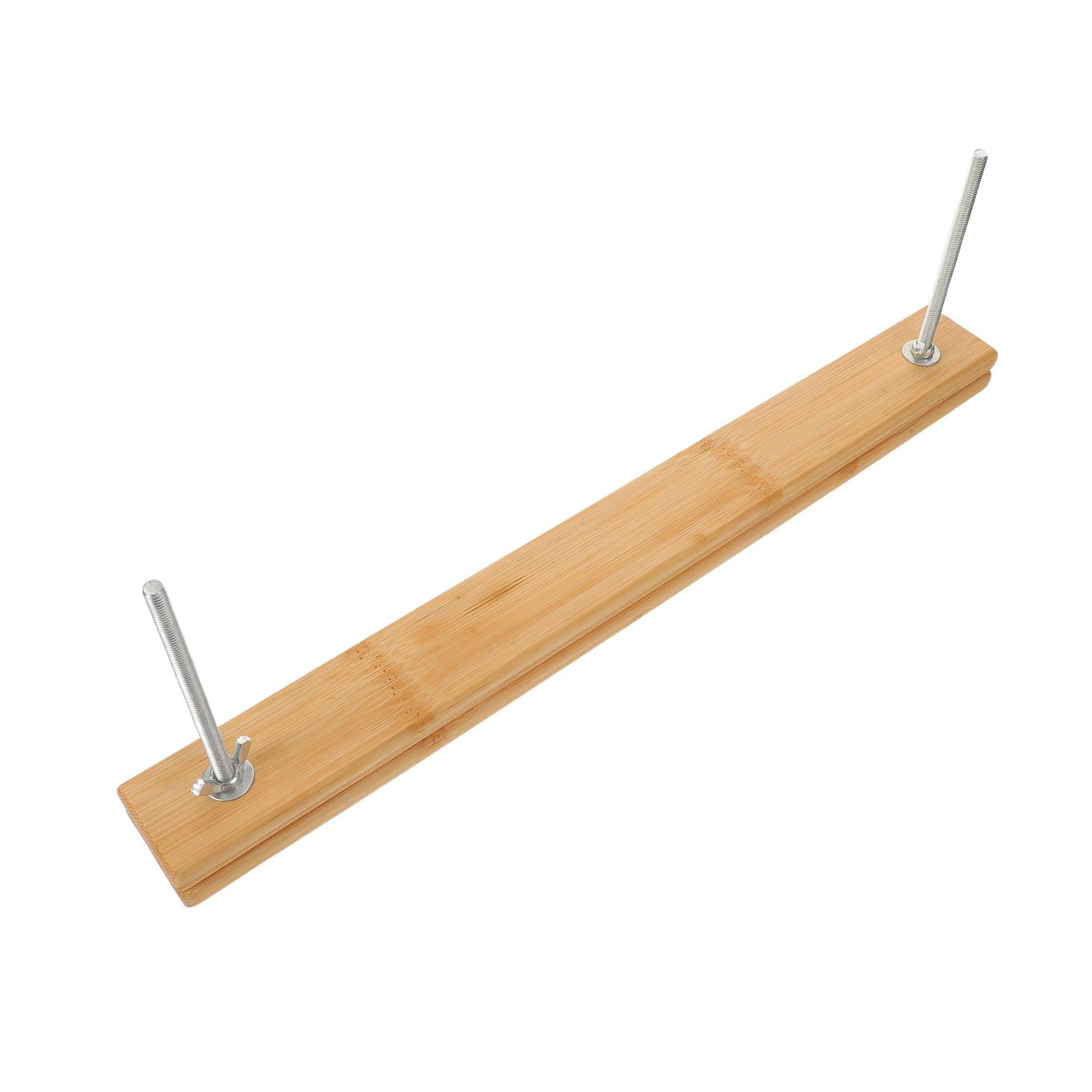 Milisten Manual Bookbinding Press Tool Rectangular Binding Holder 2 Screw