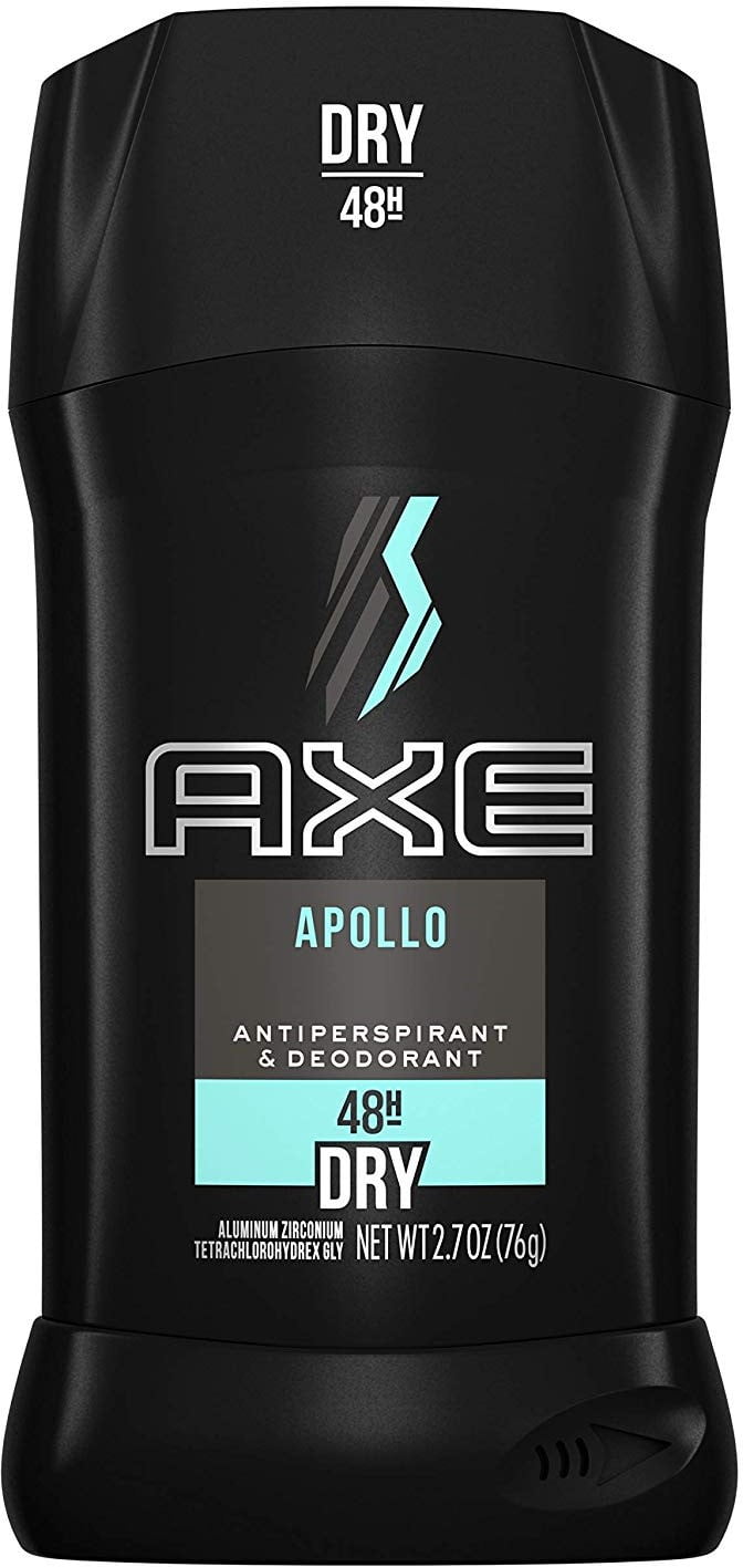tafel Preek Onschuldig AXE Antiperspirant Deodorant Stick for Men Apollo 2.7 oz (Pack of 6) -  Walmart.com