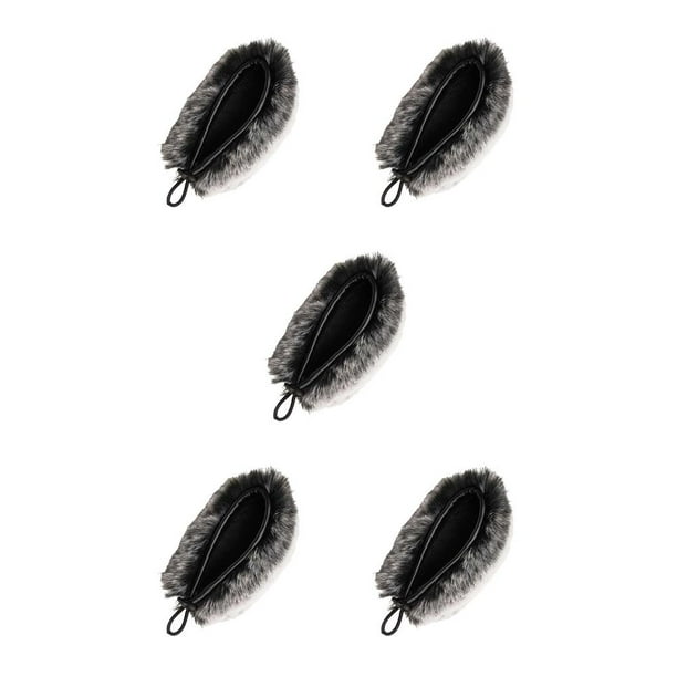 Methold Microphone Covers Furry Mic Headset Elasticity Tube Replacement Protector with Voice Windscreen Good for yeti/Pro Type2 NO2